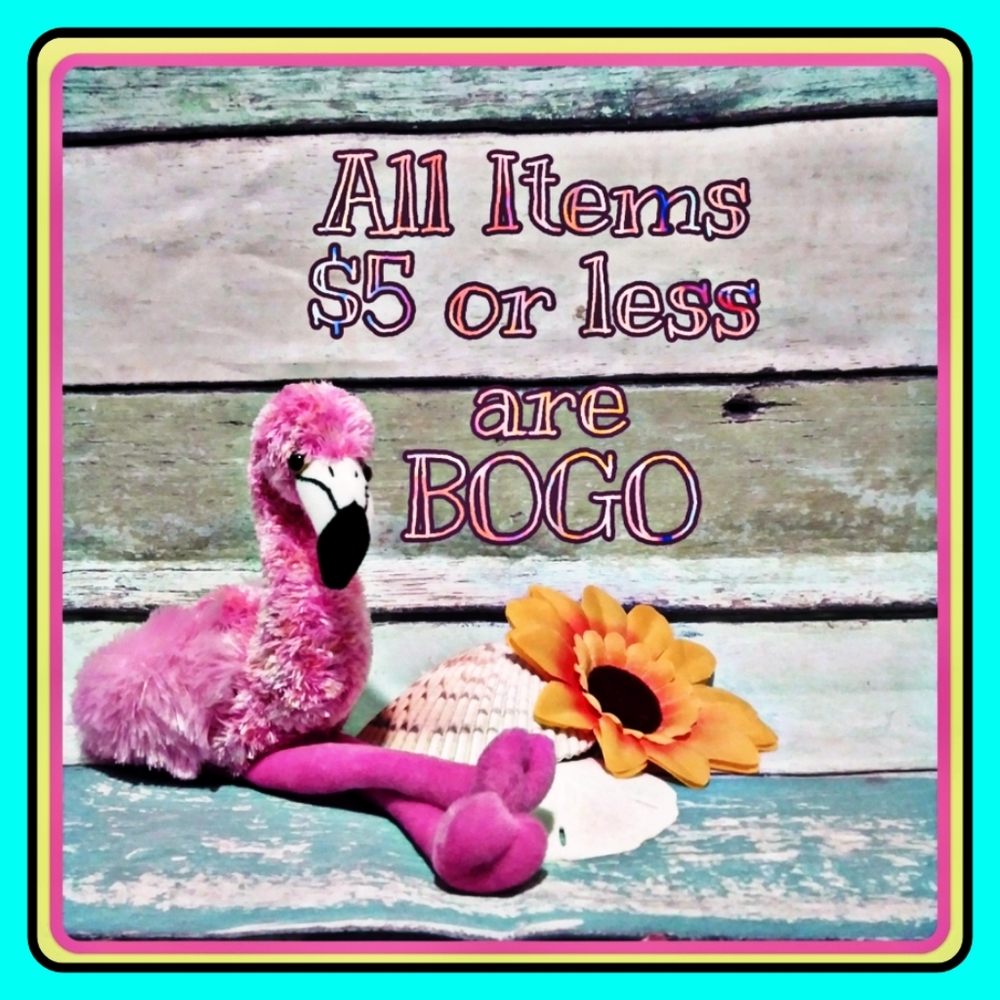 😍 Deal Alert 🚨 Items $5 & under are Bogo 💸